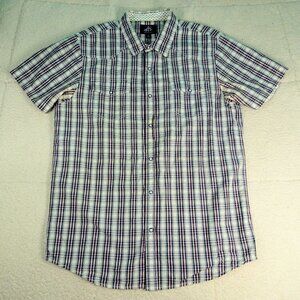 Authentic Icon Pearl Snap Shirt Size X-Large
